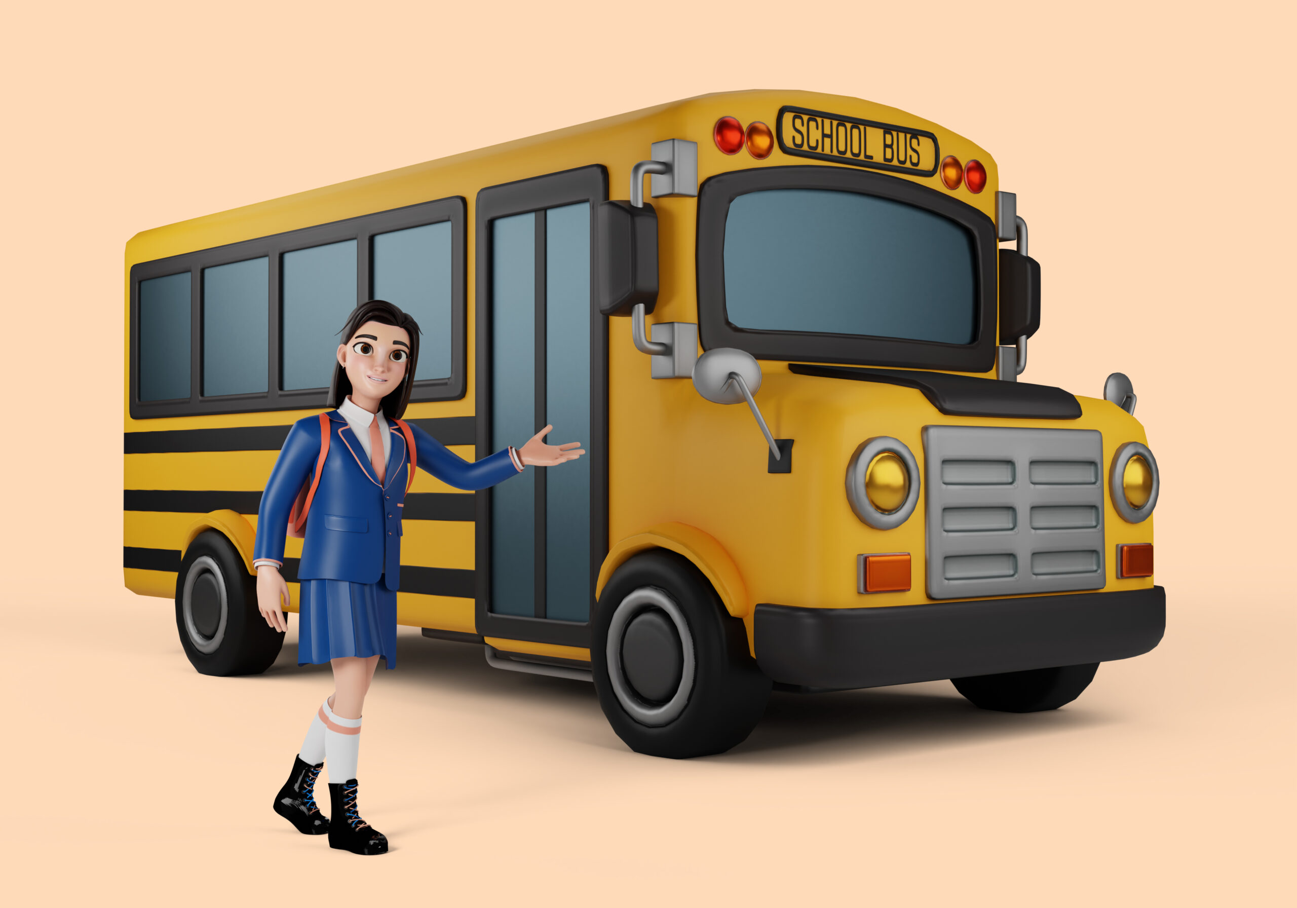 School Bus Tracking System by Auratraq for student safety and real-time GPS monitoring in UAE