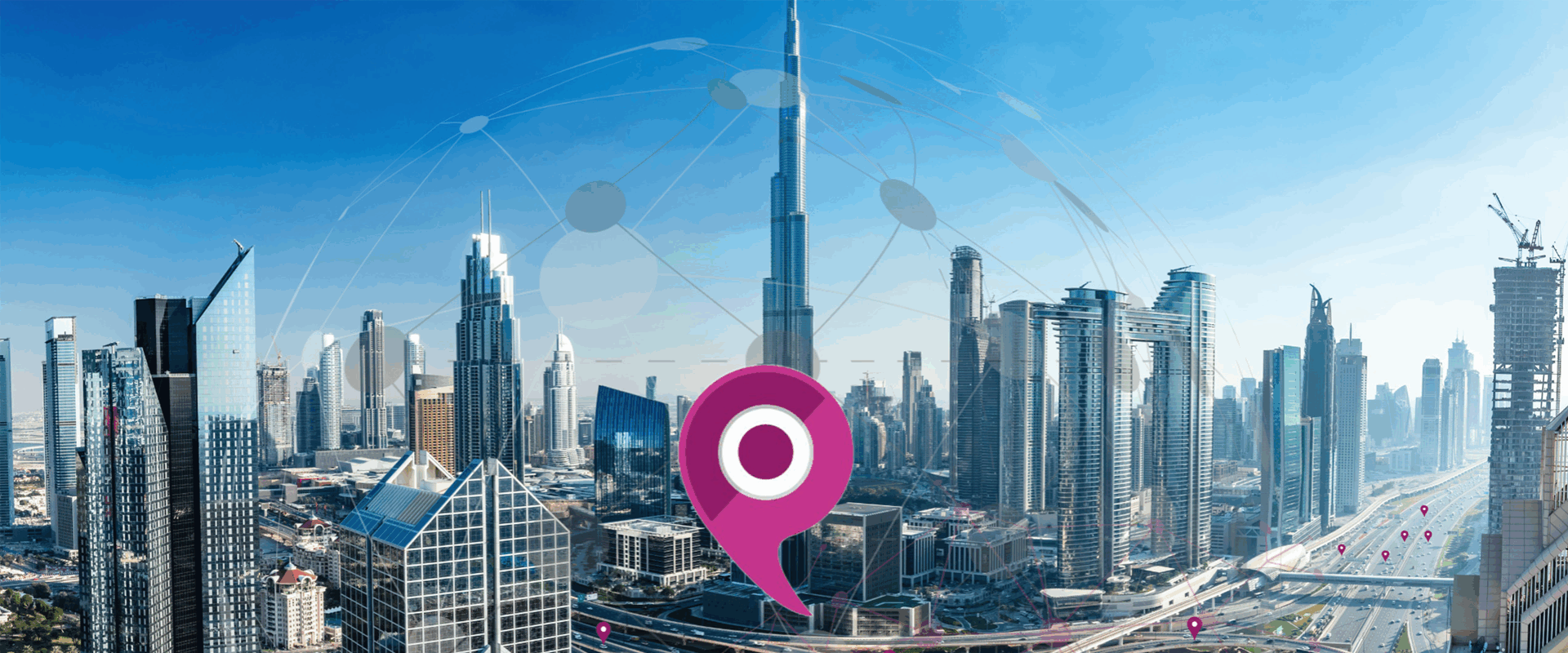 Auratraq GPS tracking and fleet management homepage banner showing connected vehicles and smart monitoring