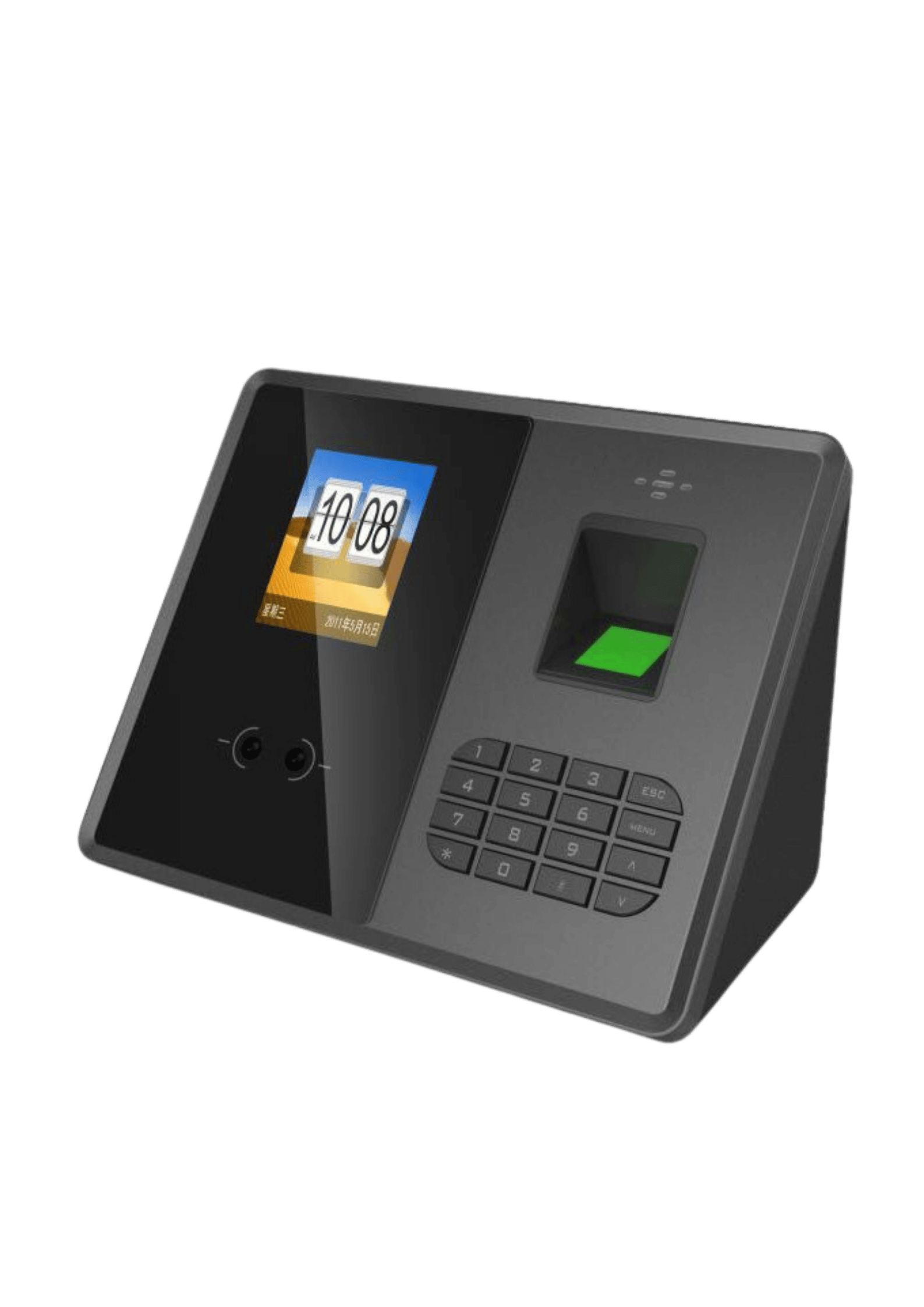 Aura iF686 GPRS biometric attendance and access control device with face recognition, fingerprint scanner, keypad, and card reader